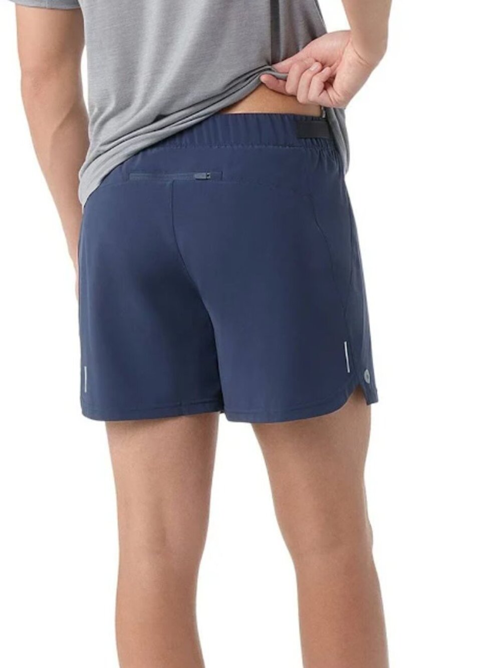 Smartwool Active Lined Performance Running Shorts Navy Men's Size M